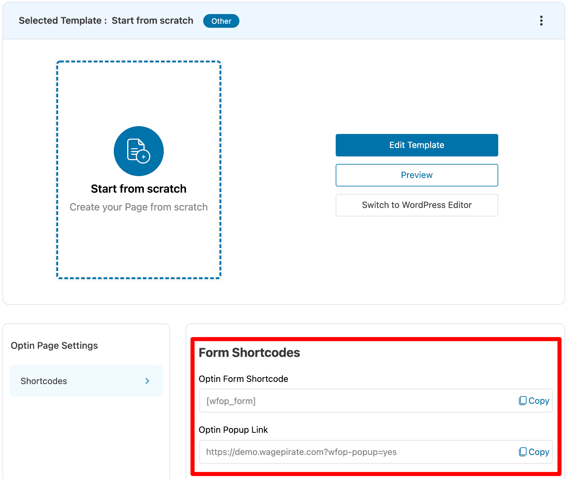 bricks builder - disable header footer editor per page per post